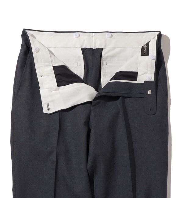 SHIPS「Southwick: DORSET ウール トロピカル ノープリーツ トラウザーズ」|スラックス|