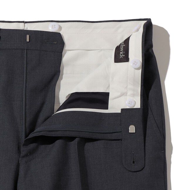 SHIPS「Southwick: DORSET ウール トロピカル ノープリーツ トラウザーズ」|スラックス|