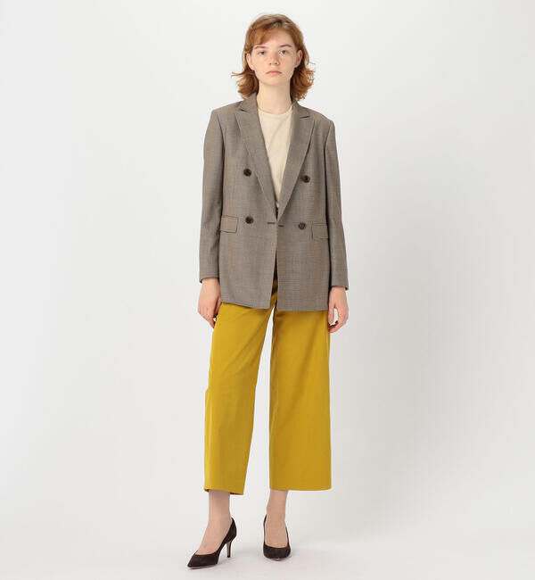 TOMORROWLAND collection「ドライツイル セミワイドクロップドパンツ」|その他|