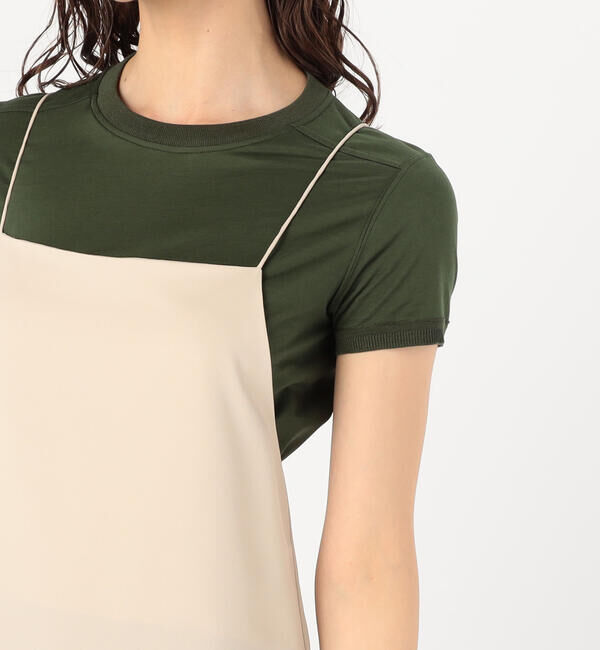 Ballsey「フリンジコンビ キャミソールワンピース」|ワンピース|