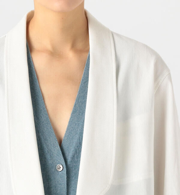 BACCA「コットンピケ ワークジャケット」|テーラードジャケット|