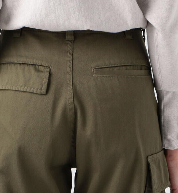 MACPHEE「コットントリコチン ファティーグパンツ」|カーゴ|