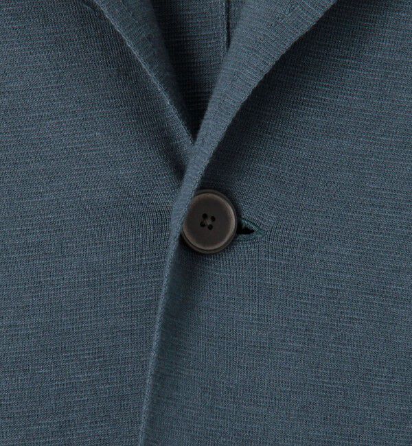 TOMORROWLAND MENS「コットンリネンミラノリブ ニットジャケット」|ニット・セーター|