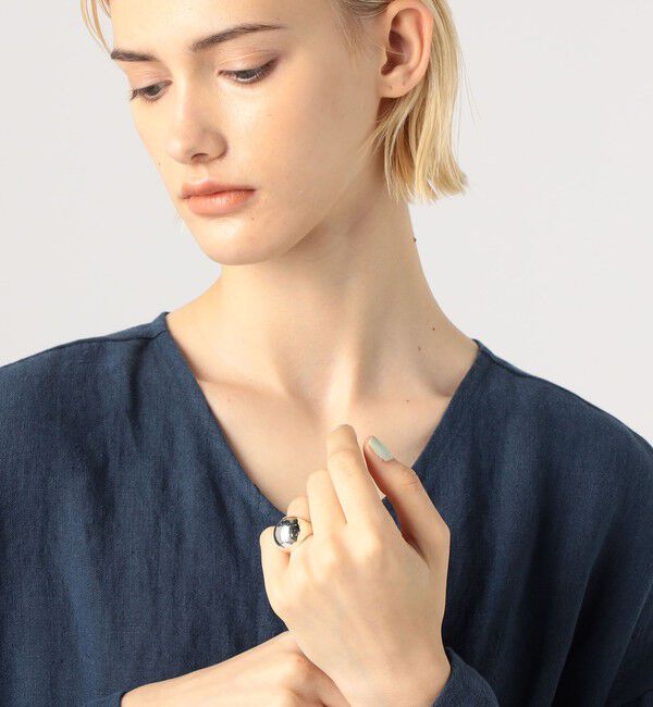 TOMORROWLAND GOODS「SASKIA DIEZ SPHERE BIG シルバーリング」|リング|