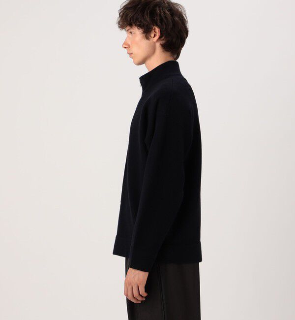 GALERIE VIE「バックパイル ハーフジッププルオーバー」|ニット・セーター|