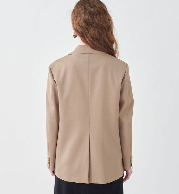 MACPHEE「ウールギャバジン ダブルブレストジャケット」|テーラードジャケット|