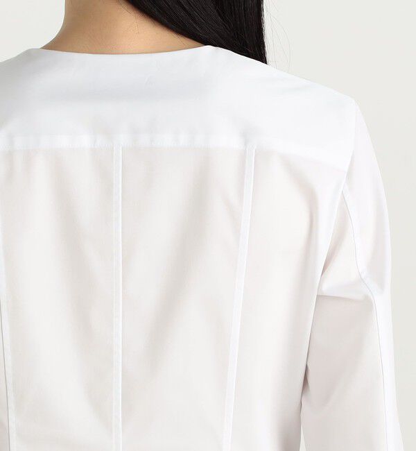 Edition「コンパクトツイル ジップシャツ」|シャツ・ブラウス|