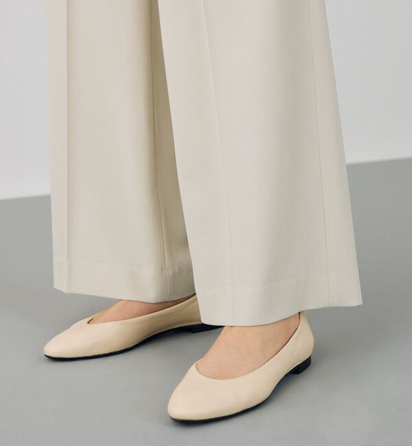 DES PRES「ハイツイストギャバジン タックパンツ」|スラックス|