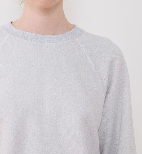GALERIE VIE「スビンバックパイルラメ ラグランスリーブプルオーバー」|スウェット・ジャージ|