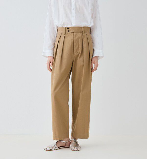 GALERIE VIE「ノンマーセライズドコットン アーミースラックス」|その他|