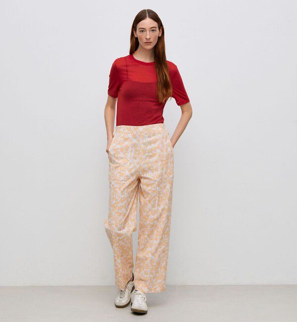 BACCA「テンセルシルク ベーシックTシャツ」|Tシャツ・カットソー|