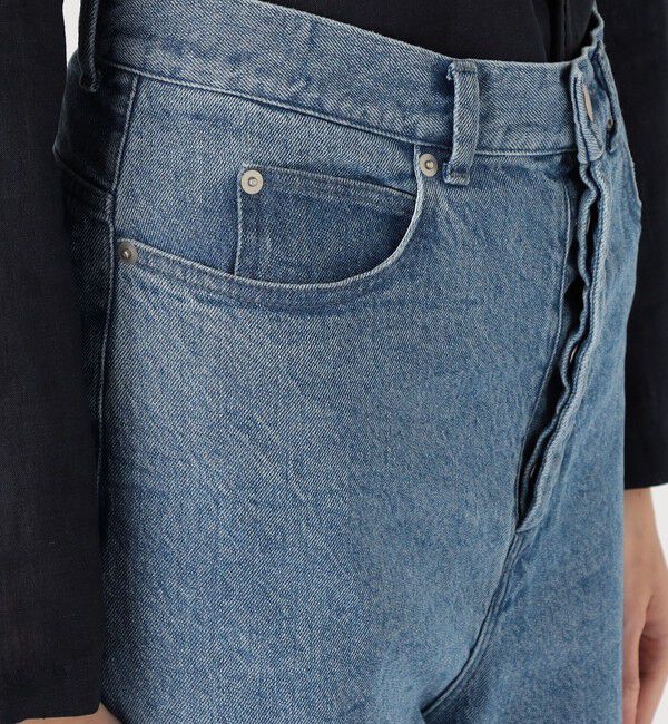 GALERIE VIE「ハイツイストデニム ストレートパンツ」|デニム|