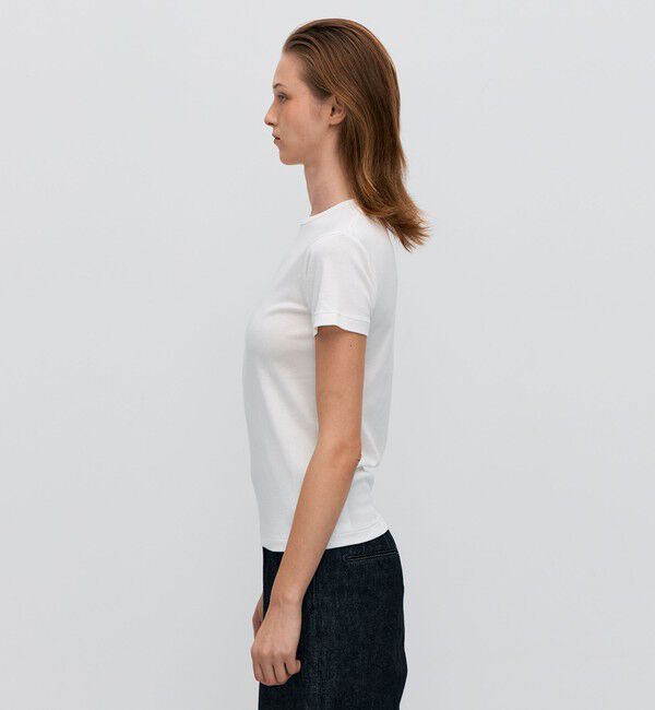 BACCA「シーアイランドコットン ベーシックハーフカットソー」|Tシャツ・カットソー|