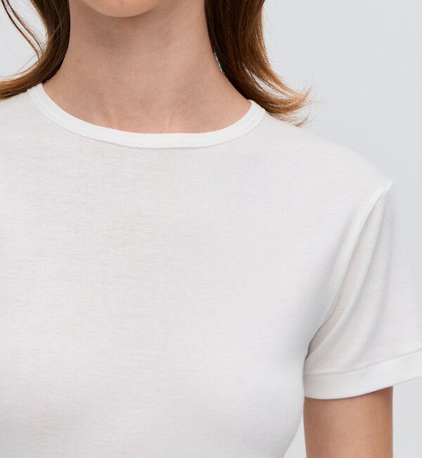 BACCA「シーアイランドコットン ベーシックハーフカットソー」|Tシャツ・カットソー|