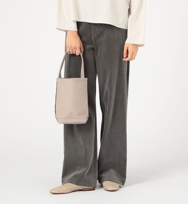 TOMORROWLAND GOODS「TEMBEA BAGUETTE ゴートレザー ミニトートバッグ」|トートバッグ|