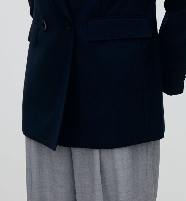 TOMORROWLAND collection「スーパーウール ダブルブレストジャケット」|テーラードジャケット|