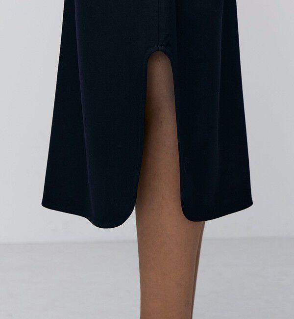 BACCA「ウールギャバジン フレアミディスカート」|フレア|