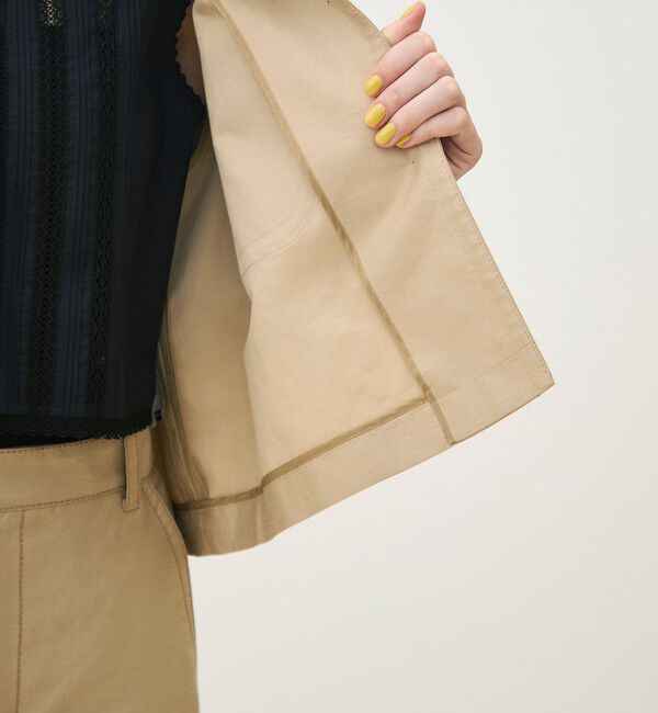 TOMORROWLAND collection「【WEB先行予約】コットンラミーモールスキン カーゴジャケット」|その他|