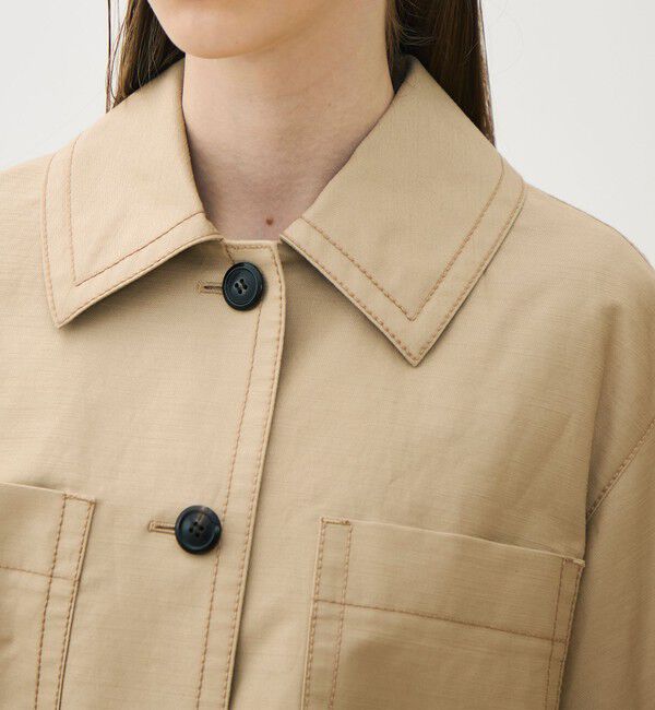 TOMORROWLAND collection「【WEB先行予約】コットンラミーモールスキン カーゴジャケット」|その他|