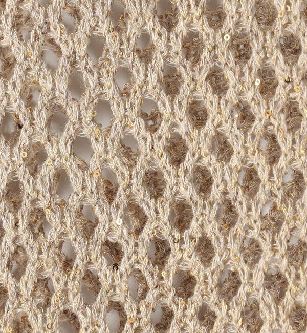 DES PRES「リネンポリエステルコットンリリヤーン クルーネックプルオーバー」|ニット・セーター|