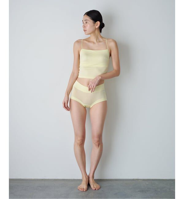 EMILYWEEK「《追加2》リヨセルクロップド Vバックブラキャミソール」|インナー|