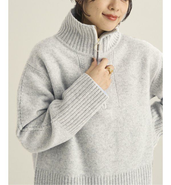 Plage「pooginook zip up ニット」|ニット・セーター|