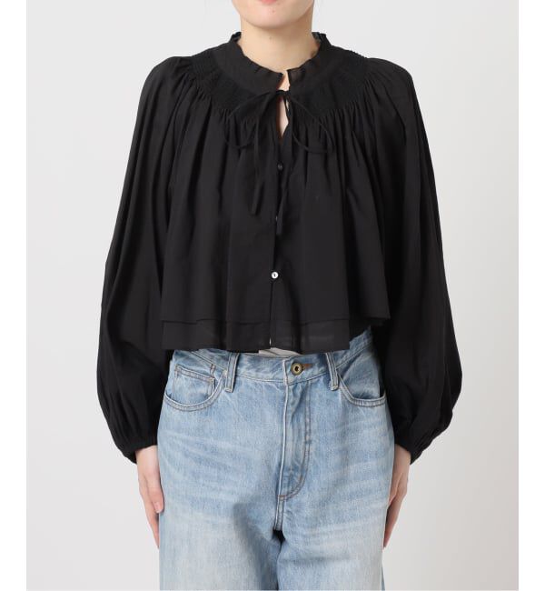 Plage「《予約》IND VOIL SHIRRING ブラウス」|シャツ・ブラウス|