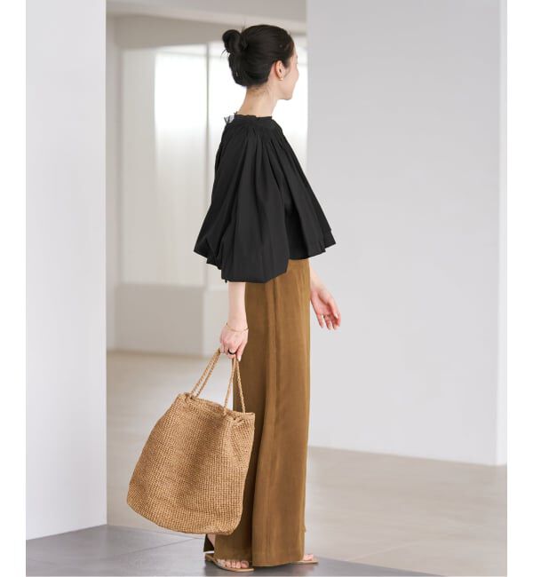 Plage「《予約》IND VOIL SHIRRING ブラウス」|シャツ・ブラウス|