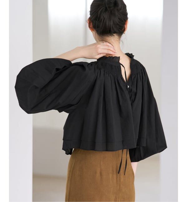 Plage「《予約》IND VOIL SHIRRING ブラウス」|シャツ・ブラウス|