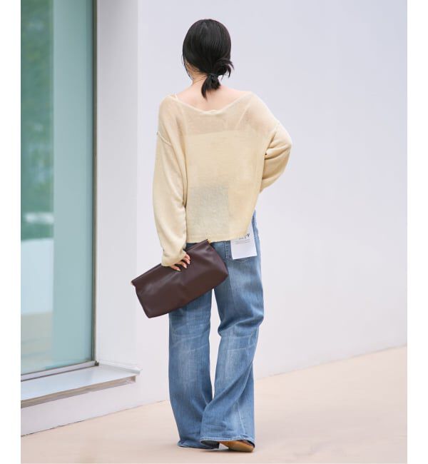 Plage「《予約》brillante loose プルオーバー」|ニット・セーター|