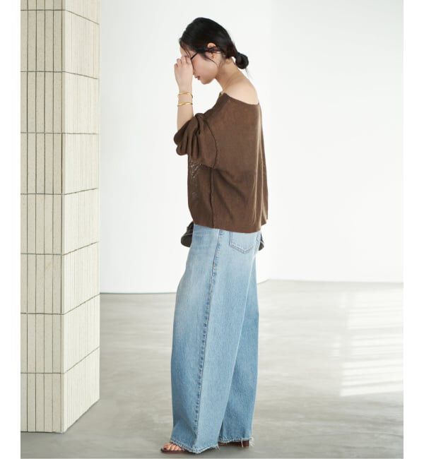 Plage「《予約》brillante loose プルオーバー」|ニット・セーター|