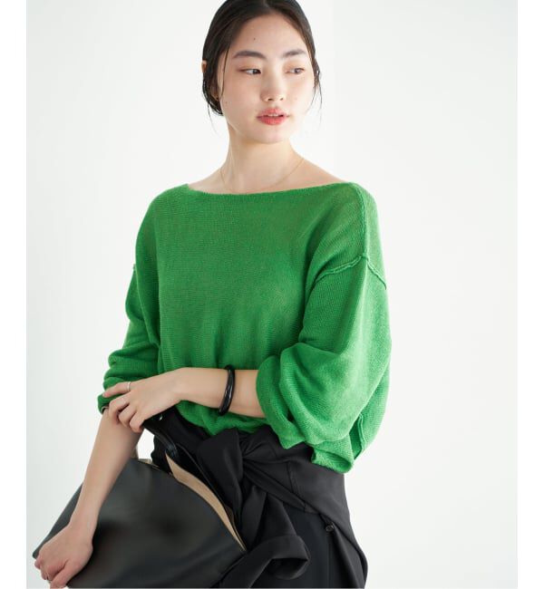 Plage「《予約》brillante loose プルオーバー」|ニット・セーター|