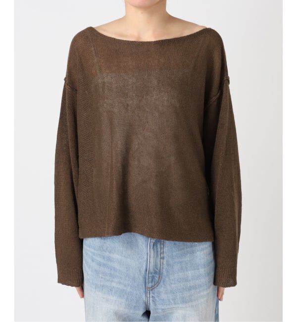 Plage「《予約》brillante loose プルオーバー」|ニット・セーター|