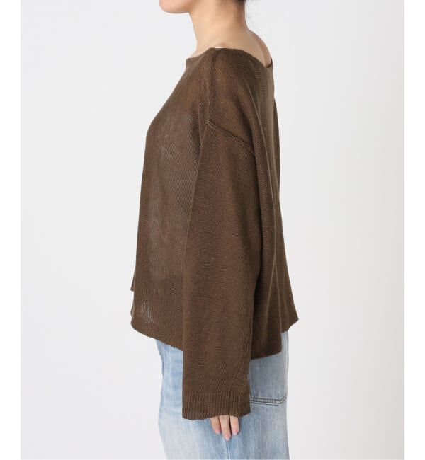 Plage「《予約》brillante loose プルオーバー」|ニット・セーター|