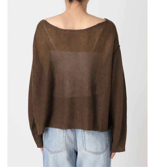 Plage「《予約》brillante loose プルオーバー」|ニット・セーター|