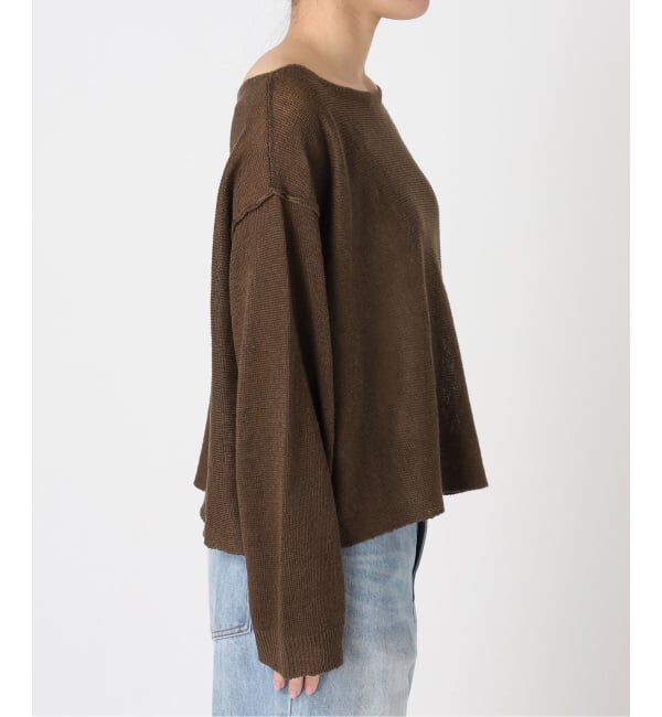 Plage「《予約》brillante loose プルオーバー」|ニット・セーター|