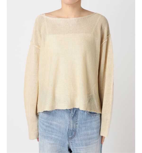 Plage「《予約》brillante loose プルオーバー」|ニット・セーター|