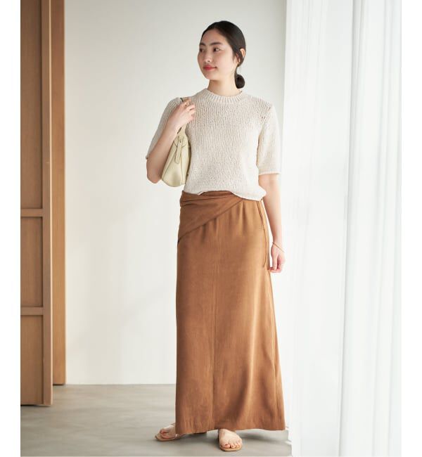 Plage「《予約》Italian yarn CO half ニット」|ニット・セーター|