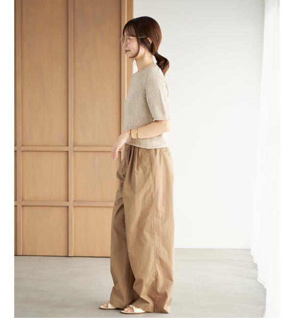 Plage「《予約》Italian yarn CO half ニット」|ニット・セーター|