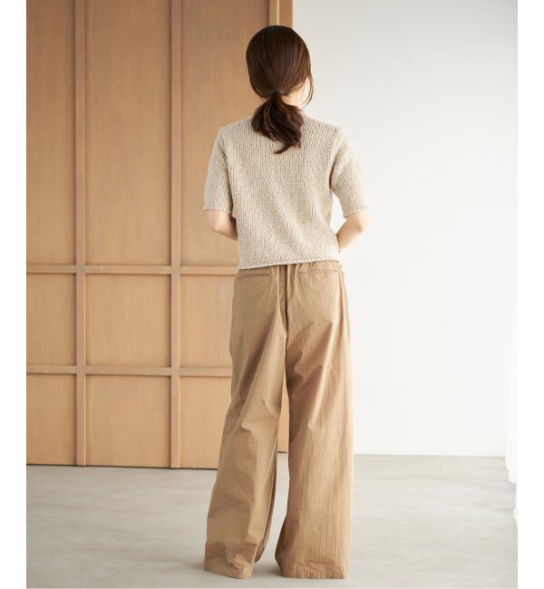 Plage「《予約》Italian yarn CO half ニット」|ニット・セーター|