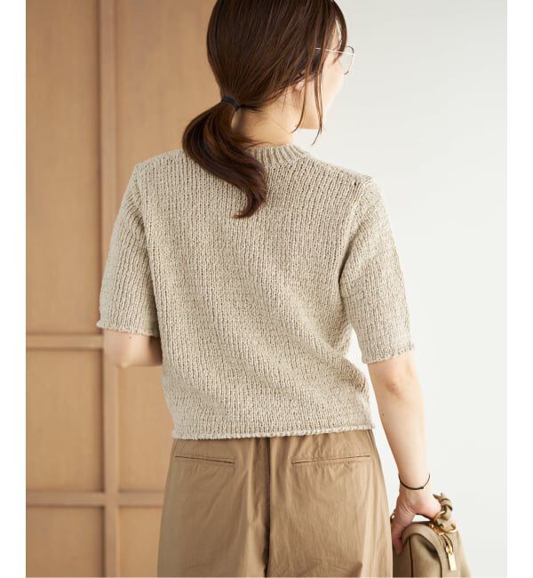 Plage「《予約》Italian yarn CO half ニット」|ニット・セーター|