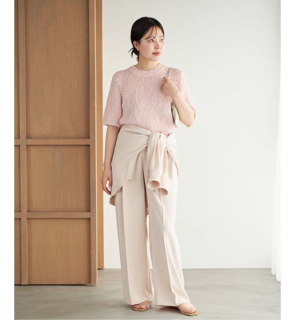 Plage「《予約》Italian yarn CO half ニット」|ニット・セーター|