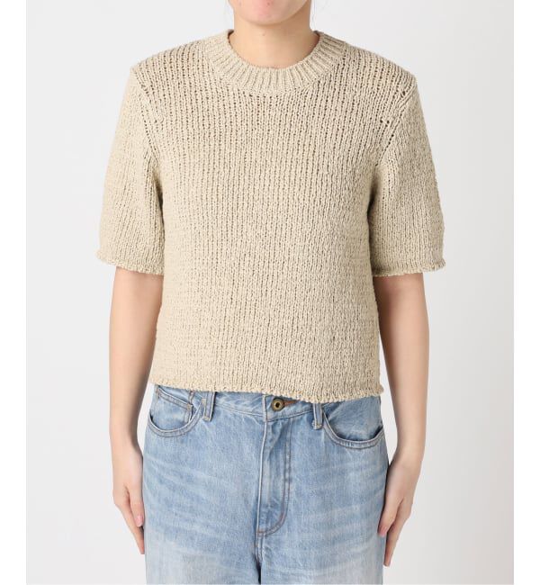 Plage「《予約》Italian yarn CO half ニット」|ニット・セーター|