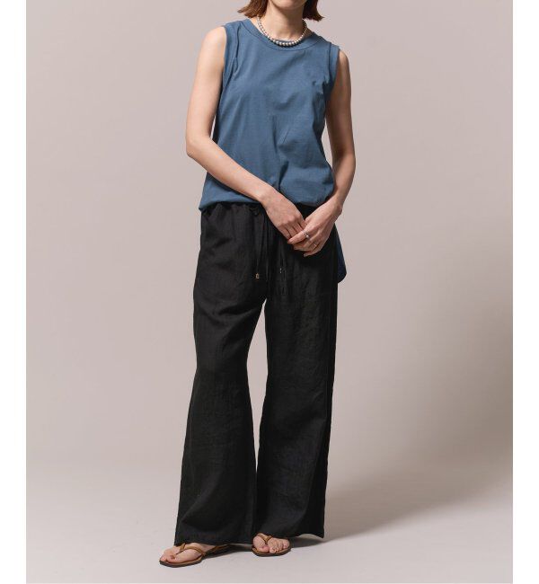 IENA LA BOUCLE「IENA LA BOUCLE リネンブロードイージーパンツ」|その他|