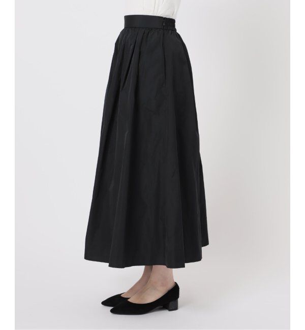 IENA「メモリータフタフレアスカート」|スカート|