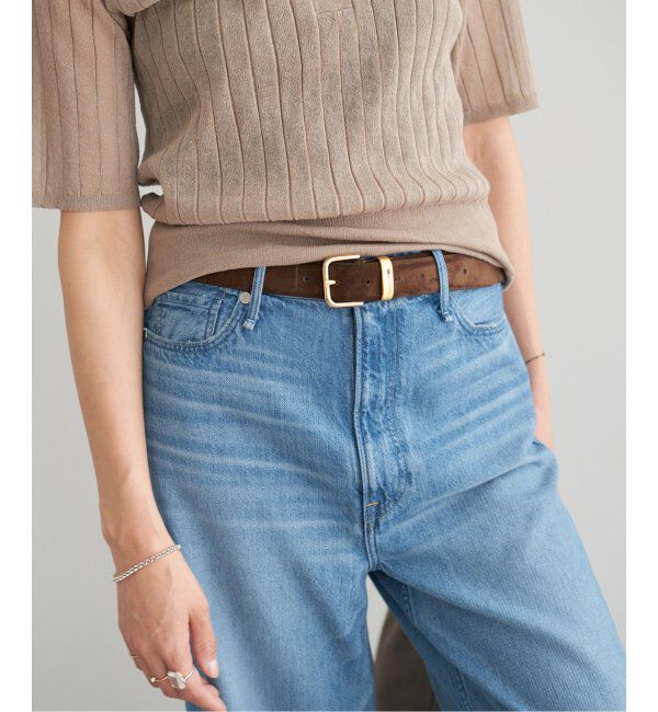 IENA「MANUELA/マヌエラ 30mm LEATHER BELT」|ベルト|