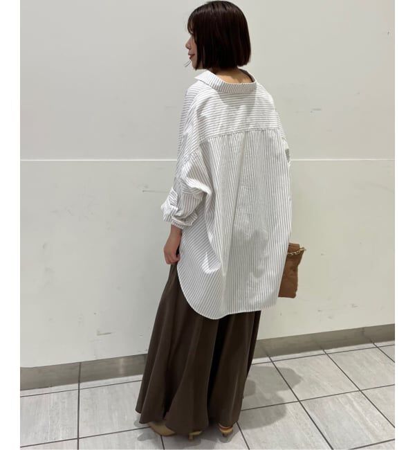 SLOBE IENA「《追加》オーバーサイズシャツ」|シャツ・ブラウス|