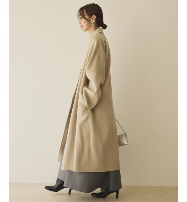 VERMEIL par iena「カシミヤリバーロングコート」|その他|