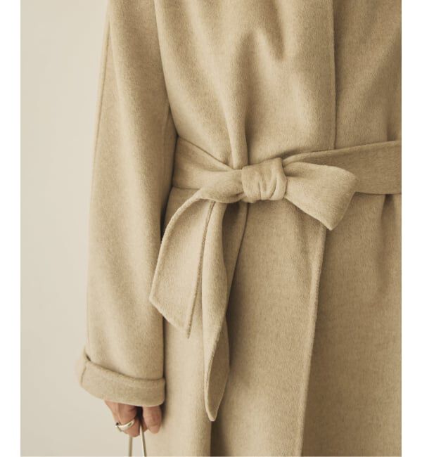 VERMEIL par iena「カシミヤリバーロングコート」|その他|
