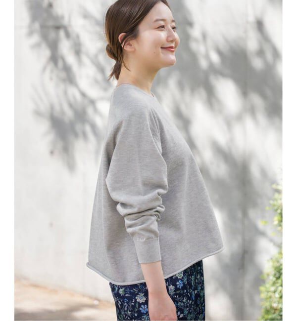 IENA「《追加3》LEVITAコットンプルオーバー」|ニット・セーター|